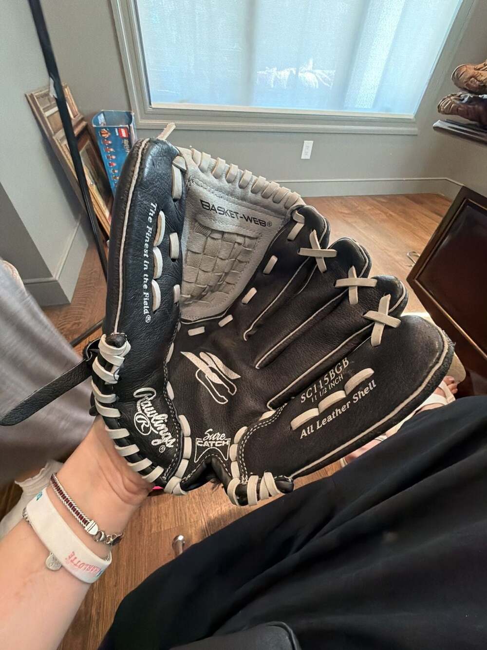 Rawlings Sure Catch SC115BGB 11.5-Inch Youth Baseball Glove
